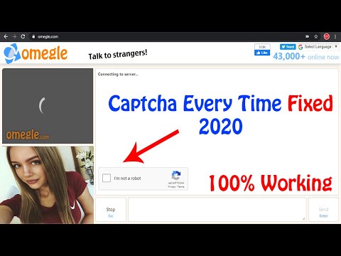 Captcha omegle How to