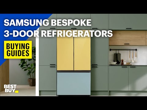 Samsung Bespoke 3-Door French Door Refrigerators – Buying Guides from Best Buy