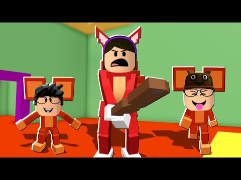 TIA GRAÇA TENTOU CAPTURAR OS RATOS NOVOTE E VELHOTE!!! (Roblox - Kitty CHAPTER 2)