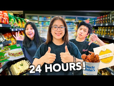 Eating Only Convenience Store FOOD For A Day!