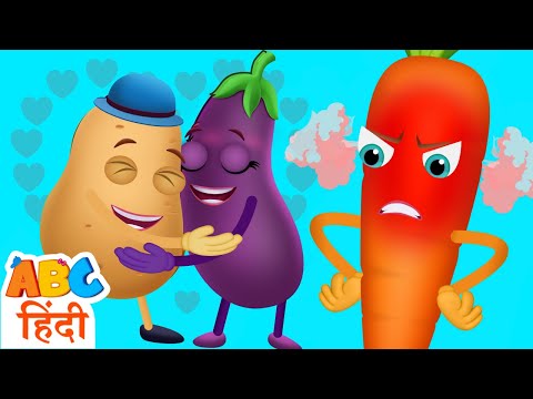 Sabziyon Ka Bazaar - Kent Chala Veggies Lene 🥦 🥕🍅 Fun Nursery Rhymes By Acche Bache Channel