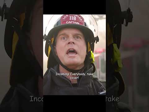 The firefighter who was not on the scene made the greatest contribution.#shorts