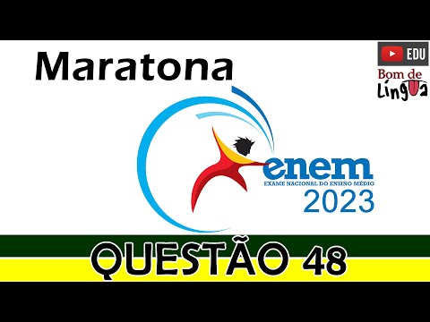 ENEM 2022 Questão 48, Caderno Azul - Maratona ENEM