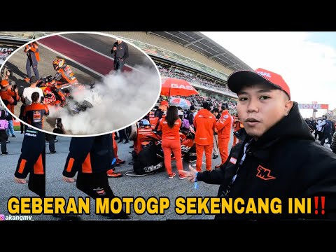 AKANG MV TURUN KE SIRKUIT‼️MOTOGP ADU GEBER MERAYAKAN JUARA DUNIA JORGE MARTIN