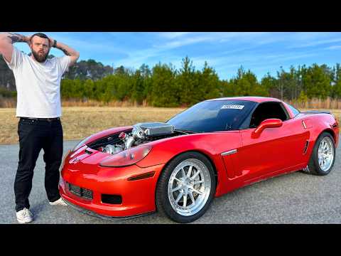 We Turned A Totaled Corvette Into A Twin Turbo MONSTER!