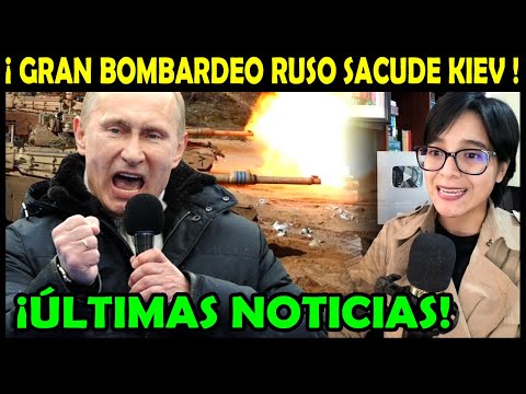 ¡ULTIMAS NOTICIAS DE HOY! Rusia desata un ataque sin precedentes y siembra el pánico en Ucrania.