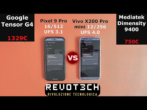 Google Pixel 9 Pro VS Vivo X200 Pro mini Geekbech 6