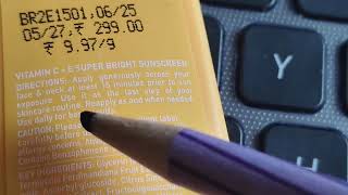 Pharmacology Dot and Key SuperBright Sunscreen Vitamin C E Sicilian Blood Orange real review