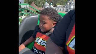 Took my son on his first roller coaster ride 😂