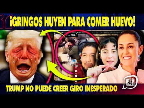 🔥SURGE INESPERADO ÉXODO DE GABACHOS HACIA MÉXICO! LATINOS COBRAN VENGANZA ANTE ESCASEZ DE HUEVOS