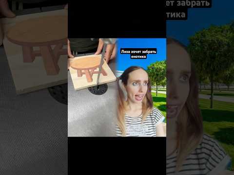Лиза хочет забрать чужого питомца #шортс