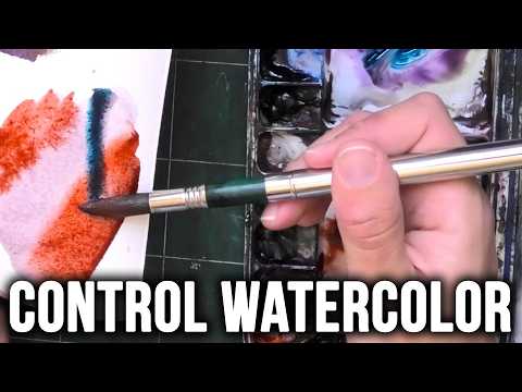 My TOP SECRET Technique for Controlling Watercolor