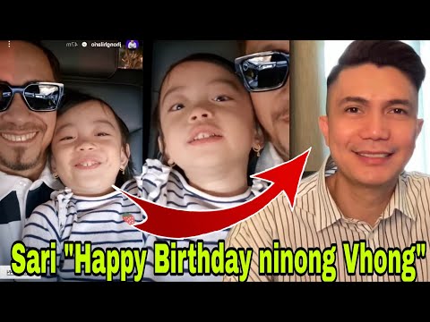 Sarina binati si Vhong Navarro sa 47th Birthday nito! Jhong Hilario Masaya Sa Wish ng anak