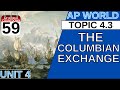 Exploring the Columbian Exchange: Key Concepts and Misconceptions