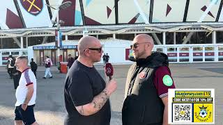 "Can't Argue With That Result!" (Big Dave) West Ham 3-0 Derby