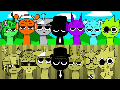 INCREDIBOX SPRUNKI - Sauceless Versions vs Mustard Versions