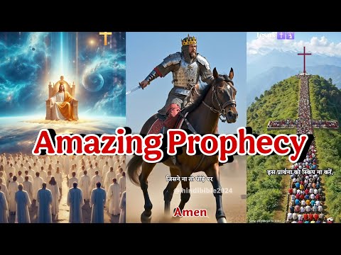 सबसे बड़ी भविष्यवाणी ओर प्रार्थना 2025 ✝️ 🙏 बाइबल की भविष्यवाणी और वचन को जरूर सुनाएं #prayer