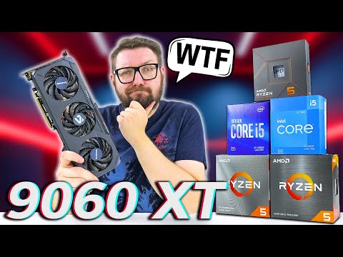 Ich habe die RX 9060 XT mit 5 BELIEBTEN CPUs getestet