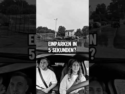 Wie schnell kannst du einparken? #fahrschule #führerschein #fahrstunde #mustafahrlehrer #fahrlehrer