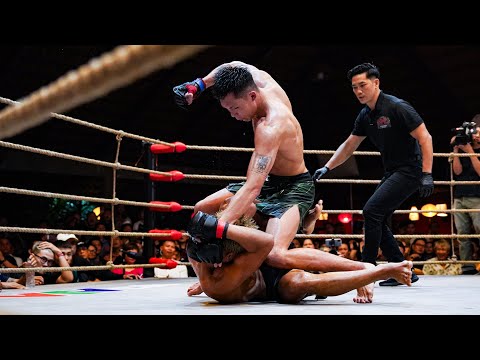 QUYỀN VƯƠNG THÁI BÌNH “GIÃ GẠO” ĐỐI THỦ TRONG HIỆP 5 ĐẦY KỊCH TÍNH | Tranh đai Dragon Fight League