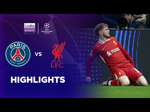 PSG 0-1 Liverpool | Champions League 24/25 Match Highlights