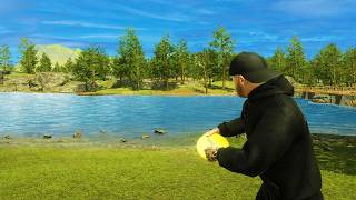 Disc Golf Masters has a Hidden Secret Character you can play as...