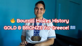 🔥 Bourniá Makes History – GOLD & BRONZE for Greece! 🇬🇷 (teaser)
