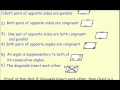 Proving a Quadrilateral is a Parallelogram