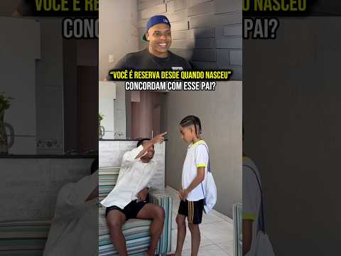 ESSE ATACANTE É NUTELLA DEMAIS!🤣🫣 #futebol #pai #filho #humor #neymar #brasileirao #ronaldo #gols