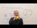 Hexagonal Prism Geometry Concepts