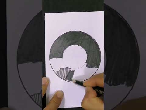 ✅ Como Dibujar un Paisaje a LAPIZ blanco y negro ⭐ Dibujos de Paisajes a lapiz 🔴 Easy Art