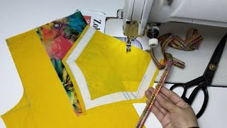 New Amazing Hack 😍 Beautiful Neck Design 2025 | Simple & Easy Neck Design Cutting & Stitching