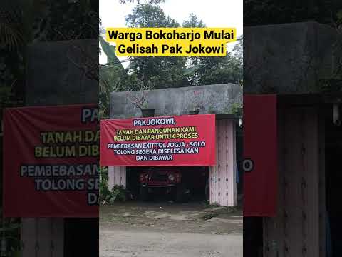 Tiga Tahun Uang Ganti Rugi Proyek Tol Jogja-Solo Tak Jelas
