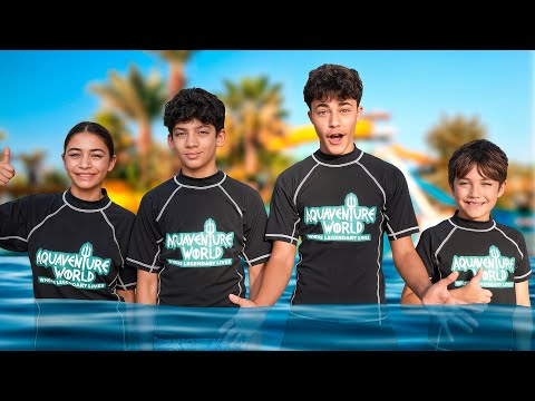 24 HOURS ALONE in the WORLD’S LARGEST Waterpark