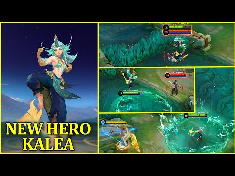 MLBB NEW HERO KALEA SKILL SHOWCASE | MOBILE LEGENDS NEW HERO KALEA