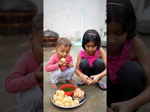 Rudra panipuri ke liye Rush Gya #shorts #panipuri #funnyvideo