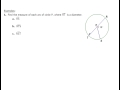 Inscribed Angles and Circle Properties