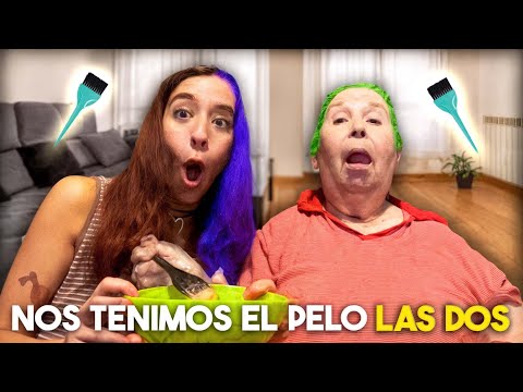 NOS TEÑIMOS EL PELO CON MI ABUELA