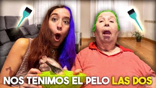 NOS TEÑIMOS EL PELO CON MI ABUELA