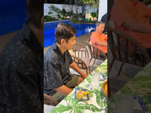 Bossing sinubukan ang Banayad Whisky| SOTTOS, ERIC QUIZON, JUDY ANN SANTOS nag sama-sama sa dinner