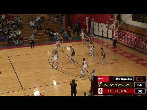 Otterbein University Women's Basketball vs #12 Baldwin-Wallace  University