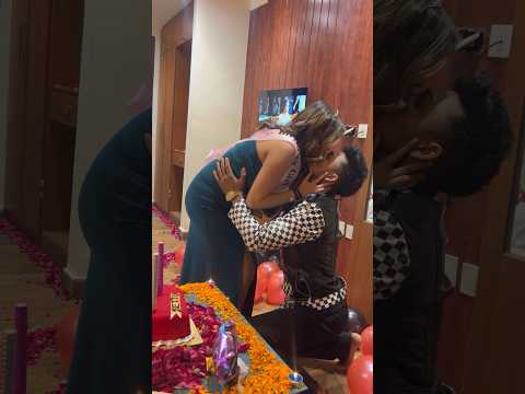 Best birthday surprise for my girlfriend nikku || Arun Rathore #love #couple #love #lovestatus