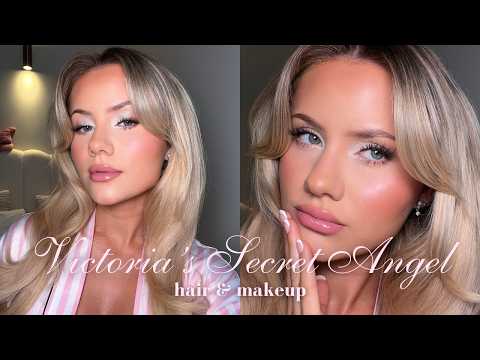 how to look like a VS angel bombshell ♡ hair and makeup