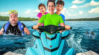 NOS METEMOS en el LAGO de la CASA NUEVA|4PLUSONE