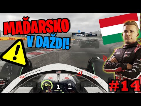PRETEKY V MAĎARSKU SA ZMENILI NA PEKLO! 🌧️🔥 | F1 25 Career Mode #14