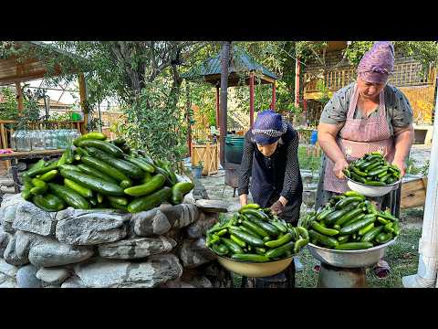 From Garden to Table: Grandma Makes Pickles & Cooks Lemon Chicken!