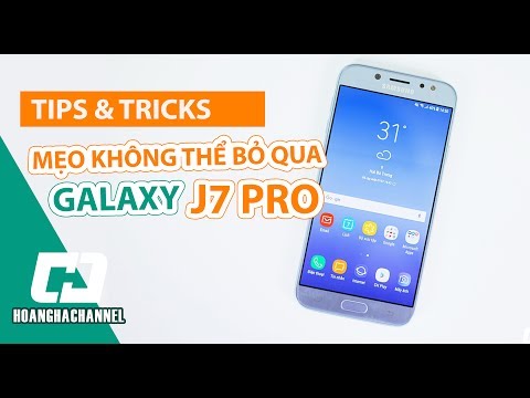 (VIETNAMESE) Hoàng Hà Channel - 8 Mẹo Sử dụng Samsung Galaxy J7 Pro - Hướng dẫn sử dụng các tính năng nổi bật