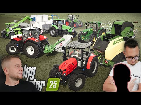 FARMING SIMULATOR 25 - Akcja Sianokiszonka na MULTIPLAYER ✅ Let's Play 🔥 MAFIASOLECTEAM