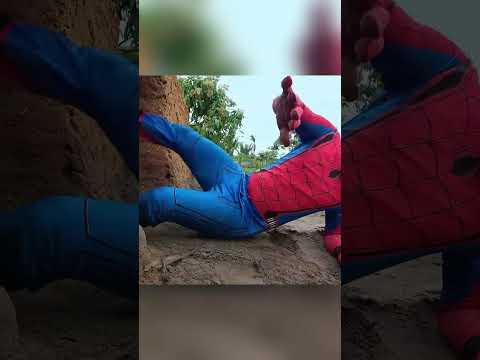 Spiderman vs monster