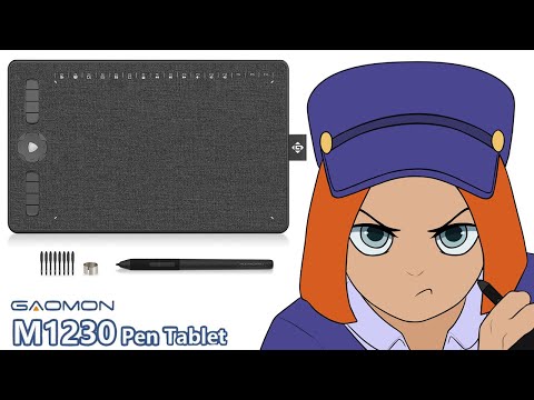 DragonFox ART Animation + Gaomon M1230 Tablet Review